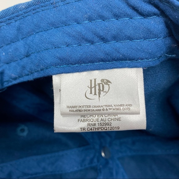 Harry Potter Hogwarts SnapBack Hat Baseball Logo Culture Fly Red Blue Wizard - Picture 8 of 8